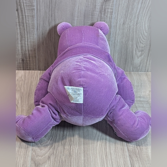 DISNEY Sweet Lilac Winnie The Pooh Purple Plush Stuffed Animal Bear Velvety - Picture 7 of 10